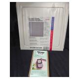 8x8 Access Door and Digital Radon Detector