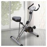 Exerpeutic Upright Folding Bike with Airsoft Seat