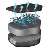 Exerpeutic Upright Folding Bike with Airsoft Seat