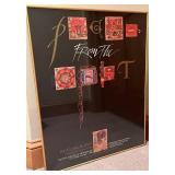 Base - Pages from the Past Exhibition Poster Framed