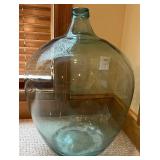 Base - Antique Glass Demijohn/Carboy Bottle