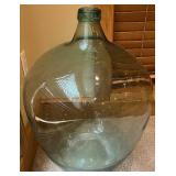 Base - Antique Glass Demijohn/Carboy Bottle
