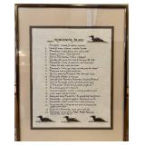 Base - Minnesota Blues Framed Print