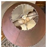 LL- Floor Lamp with Built-In Round Table Shelf