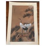 DR - Vintage Chinese Scroll Paintings Set (3)