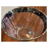 DR - Vintage Dorothy Thorpe Silver Rim Serving Bowl