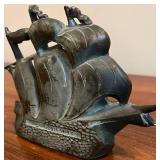 DR - Old Ironsides Cast Iron Ship Bookend