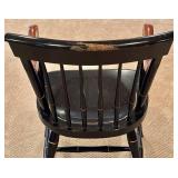 LL - Nichols & Stone Windsor Chair - Vintage Black Painted