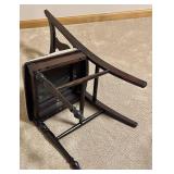 LL - Vintage Hitchcock-Style Side Chair with Needlepoint Upholstery