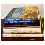 LL - Art History Book Lot - Monet, Van Gogh, Louvre, History of Art, Pre-Raphaelite Women (7)