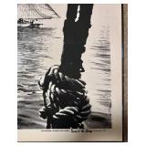 LL - Hay Ledge - Andrew Wyeth Framed Print