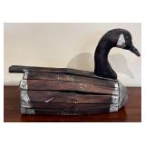 LL - Goose Slat Decoy - Vintage Canadian Folk Art