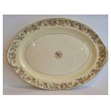 DR - Vintage Noritake Floral Dinnerware Set - 3 Platters, Covered Dish, Gravy Boat, Sugar & Cream, Casserole