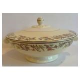 DR - Vintage Noritake Floral Dinnerware Set - 3 Platters, Covered Dish, Gravy Boat, Sugar & Cream, Casserole