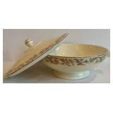 DR - Vintage Noritake Floral Dinnerware Set - 3 Platters, Covered Dish, Gravy Boat, Sugar & Cream, Casserole