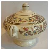 DR - Vintage Noritake Floral Dinnerware Set - 3 Platters, Covered Dish, Gravy Boat, Sugar & Cream, Casserole