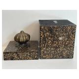 LR - John Richard Decorative Storage Boxes - Set of 2