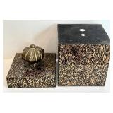 LR - John Richard Decorative Storage Boxes - Set of 2