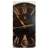 MBR - Bond Street London Timeworks Clock - 18 in. Wall Pendulum Clock