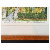 LR - Lake Forest College Print - McMahon Gallery - 12x14 Framed Artwork