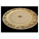 DR - Vintage Taylor Smith Taylor China 9-412 Floral Border Dinnerware