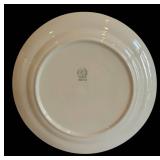 DR - Vintage Taylor Smith Taylor China 9-412 Floral Border Dinnerware