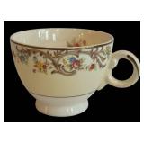 DR - Vintage Taylor Smith Taylor China 9-412 Floral Border Dinnerware