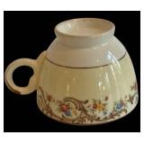 DR - Vintage Taylor Smith Taylor China 9-412 Floral Border Dinnerware