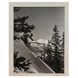 LR - Dick Durrance 1948 Ski Photograph - Framed