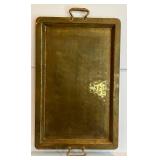 DR - Art Deco Brass Serving Tray