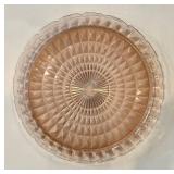 DR - Glass, Wood & Crystal Serving Trays Set of 3