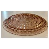 DR - Glass, Wood & Crystal Serving Trays Set of 3