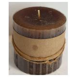 DR - Italian Gold-Toned Bowl with Candles & Stand