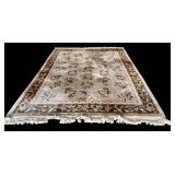 G - Floral Border Area Rug - 10
