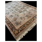 G - Floral Border Area Rug - 10