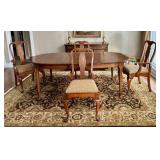 Vintage Pennsylvania House Vintage Oval Dining Table Set
