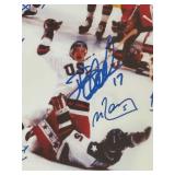 O - Miracle on Ice 1980 Signed Framed Photo 26x30 - Limited Edition 71/160 with COA