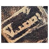 O - Vintage Leather Pig Sculpture - Vintage, Made in Spain