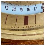 O - Kienzle Quartz World Map Desk Clock - Made in Germany