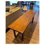 Henredon Vintage Console Table with Expandable Table