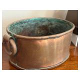 Vintage Copper Planter & Teapot Pair