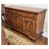 DR - Pennsylvania House Vintage Sideboard Buffet with Brass Hardware