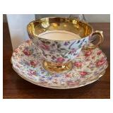 Vintage Mixed Makers Fine China Tea Set - Mintons & Aynsley Bone China, Teapot & Cups