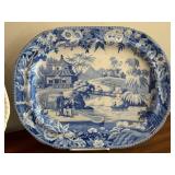 W.R. Midwinter Rural England Transferware Platters - (England)