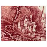 Large Vintage Platter, Rural England