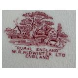 Large Vintage Platter, Rural England