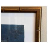 O - Art in Bloom Poster - Minneapolis Institute of Arts 2002 Exhibition, 16 x 25, Framed