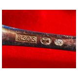 DR - Demitasse Spoons 830S Scandinavian Sterling - Vintage 10-Piece Set