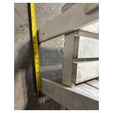 Whitewashed Wooden Garden Bench - Distressed Slatted Back, Armrests & Seat, Outdoor