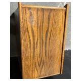 File Cabinet - Oak-Veneer 3-Drawer with Lock & Key